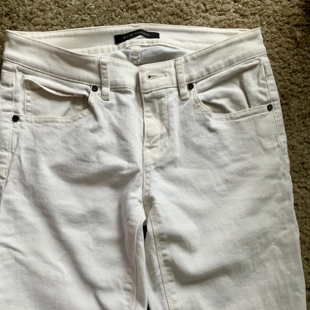 Ellie Tahari White Pants